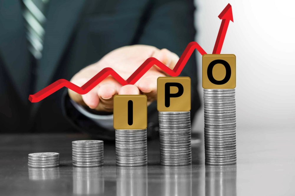IPO trending up in chart