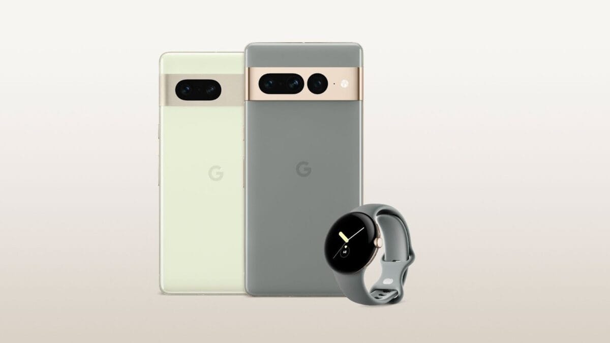 Google Pixel 7 and 7 Pro and watch