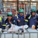 Workers at Whiting refinery, US