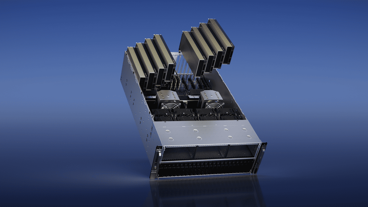 Image of an Nvidia AI-ready server. Source: Nvidia.