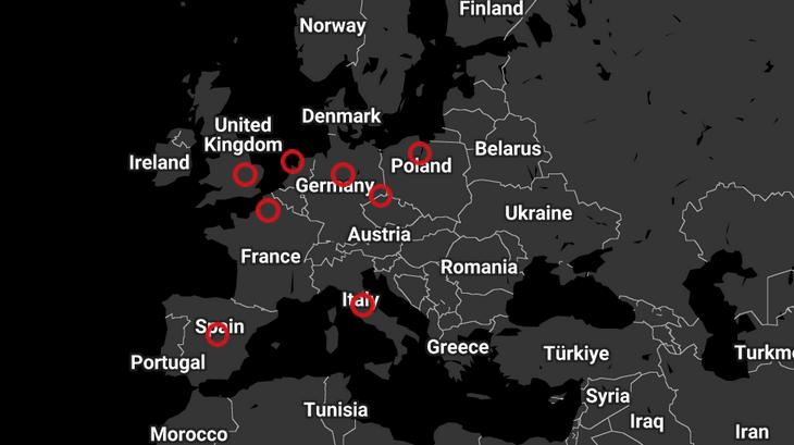 Segro's geographic footprint